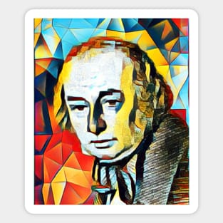 Isambard Kingdom Brunel Abstract Portrait | Isambard Kingdom Brunel Artwork 2 Magnet